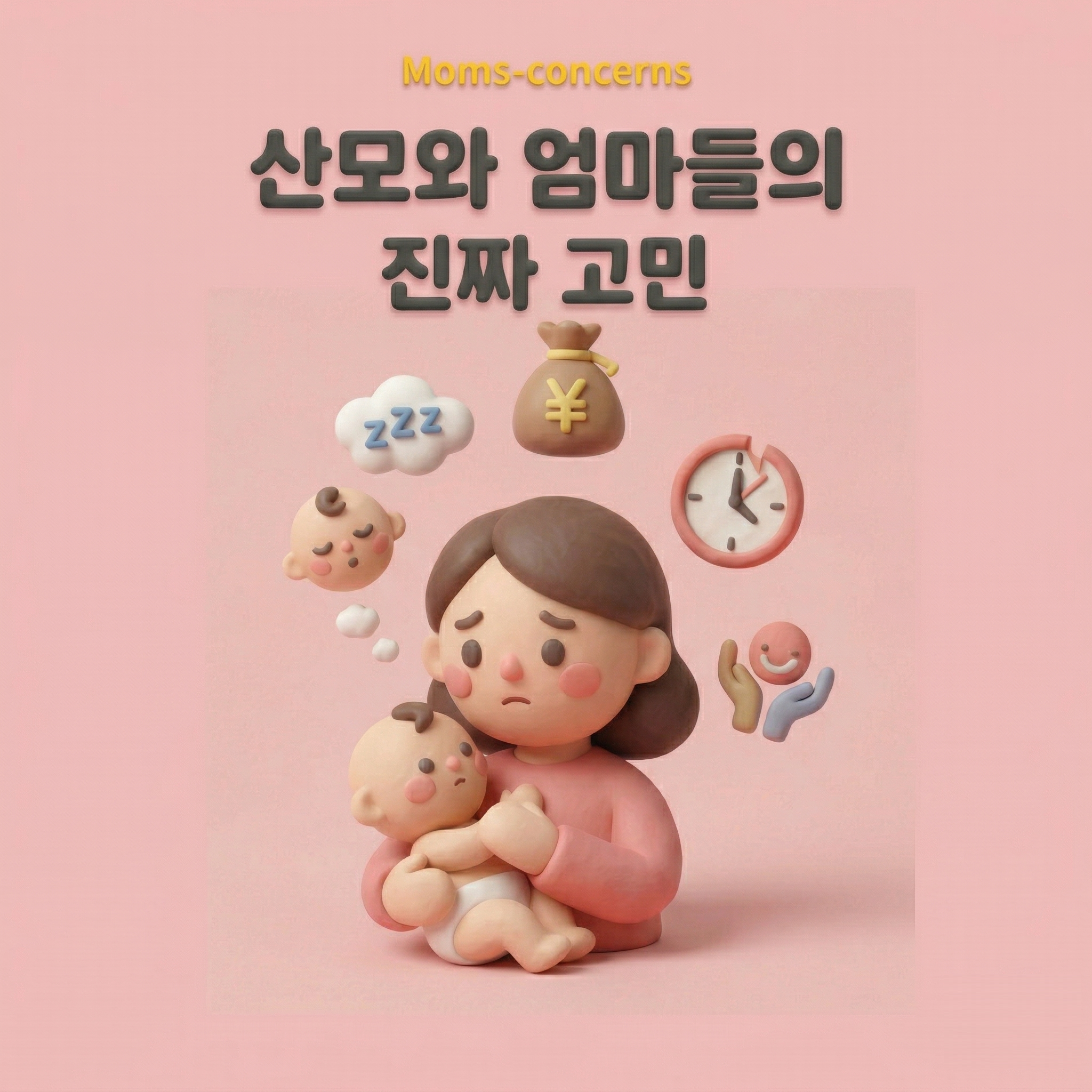 산모와 엄마들의 진짜 고민 카드 1